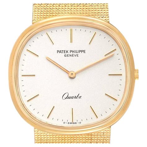 patek philippe yellow dial